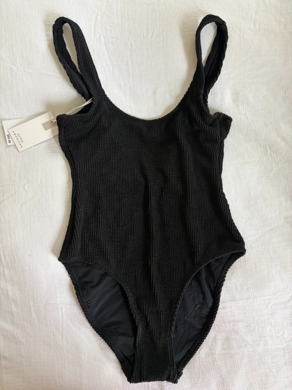 NWT Good American Always Fits Better Band One Piece - Black - Size 1/2